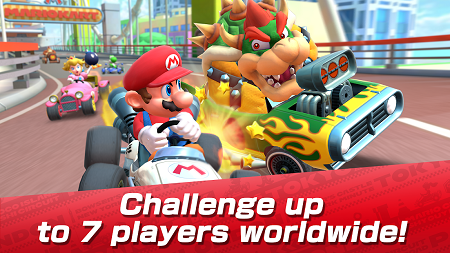 Mario kart tour apk for android (Gameplay screenshot)