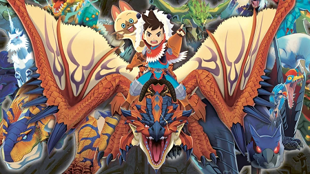 Monster Hunter stories apk for android (gameplay screenshot)