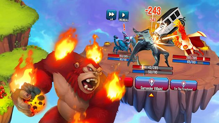 Monster Legends mod (gameplay screenshot)