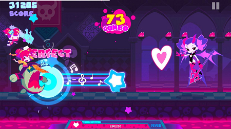 Muse dash apk for android (Gameplay screenshot)