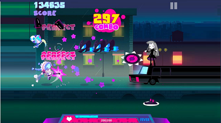 Muse dash apk for android (Gameplay screenshot)