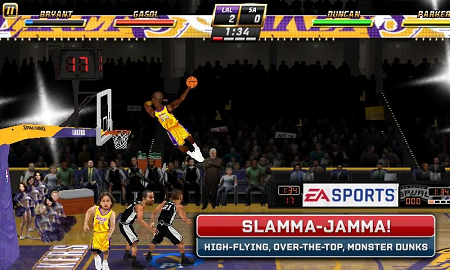 NBA jam apk (gameplay screenshot)