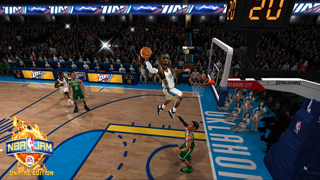 NBA jam apk (gameplay screenshot)