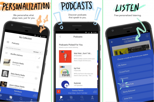 Pandora apk for android screenshots 