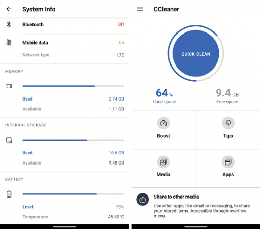  download ccleaner pro apk mod for android