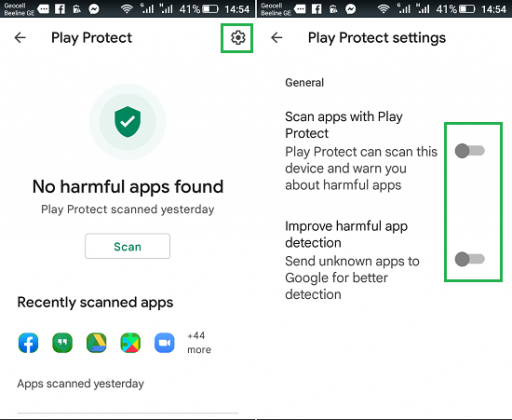 how to solve errors while installing apk