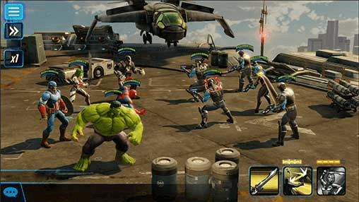 marvel strike force apk mod